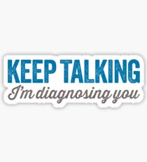 Keep talking 2 Sticker