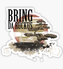 Pegatina TRAER DA RUCKUS - Camiseta
