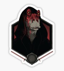 Darth Darth Binks Sticker