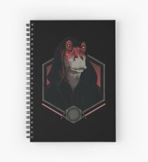 Darth Darth Binks Spiral Notebook