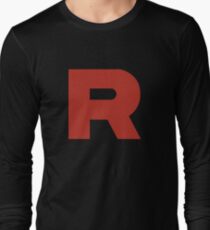 Team Rocket Shirt Long Sleeve T-Shirt