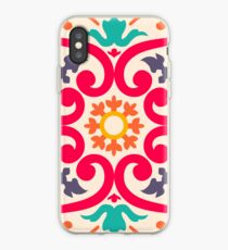 Seamless colourful ornament tiles iPhone-Hülle & Cover