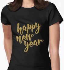 Happy New Year Women's Fitted T-Shirt