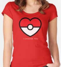 Pokéheart Women's Fitted Scoop T-Shirt