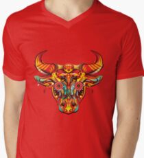 Taurus Men's V-Neck T-Shirt
