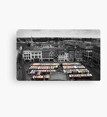 Strips and Stalls Canvas Print