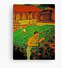 Quality Wine - Many Hands Canvas Print