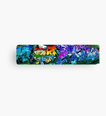 melbourne street art Canvas Print