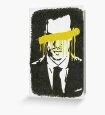 The Napoleon Of Crime Greeting Card