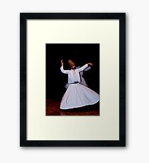 Whirling Dervish Framed Print