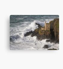 Botallack Mine St Just Cornwall UK Canvas Print
