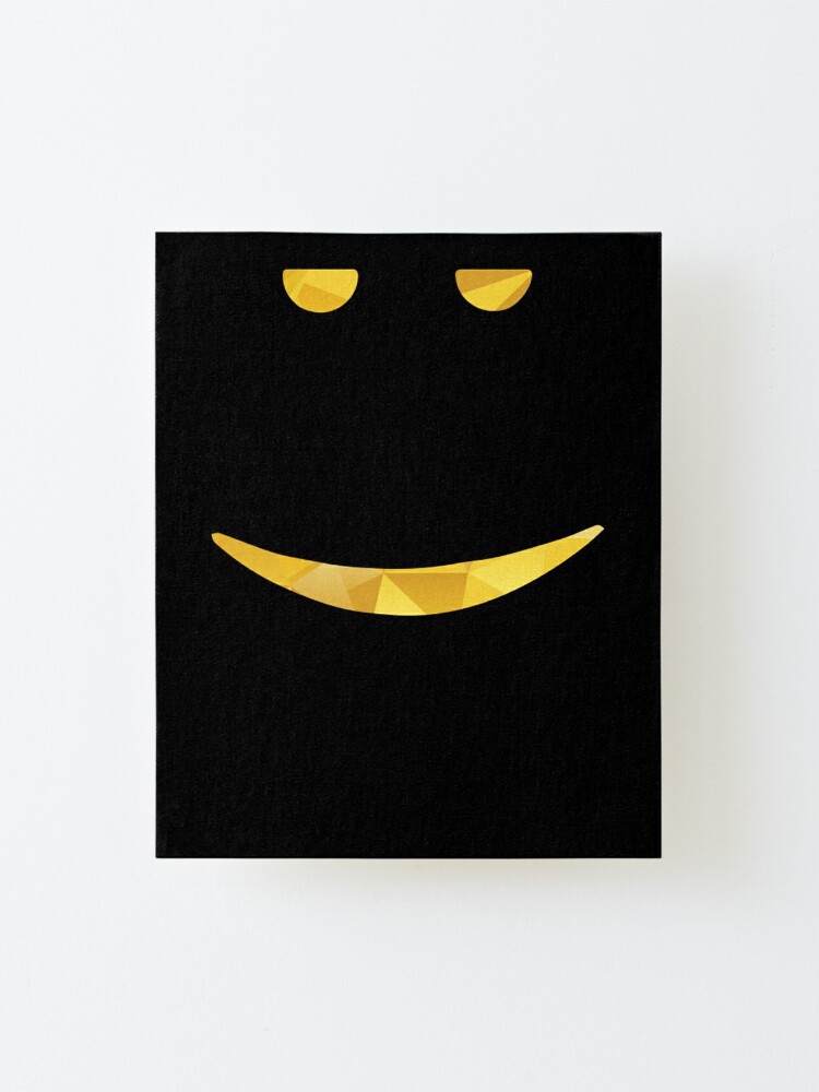 Still Chill Face Roblox Mounted Print By Elkevandecastee Redbubble - still chill face roblox mask by t shirt designs redbubble