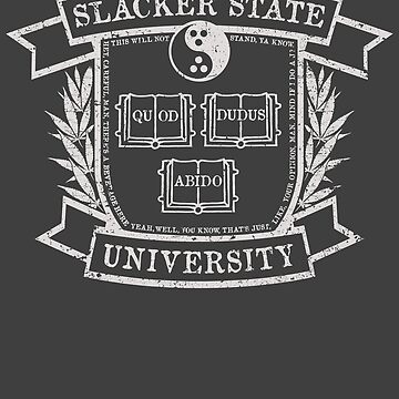 Slacker University Baseball Jersey White 3XL