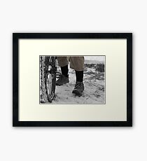Men Who Ride Framed Print