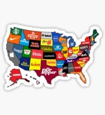 Logo America Sticker