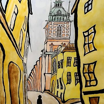 Artwork thumbnail, Stockholm Old Town  by Philcohnartist