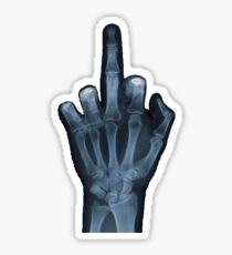 The Middle Finger Sticker