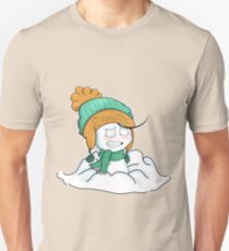 Sup Guy Playing in Snow Unisex T-Shirt