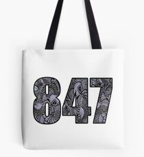 847 Doodle Tote Bag
