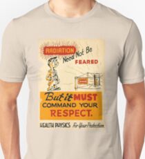 Radiation 1950 poster vintage Unisex T-Shirt