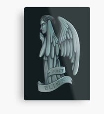 Weeping Angel Metal Print