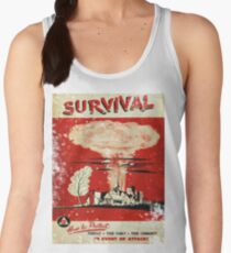 Survival nuclear 1950's Vintage T-shirt Women's Tank Top