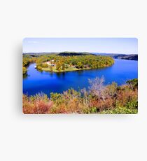 Table Rock Lake, Branson, Missouri. Canvas Print