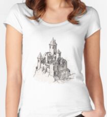 Castle Women's Fitted Scoop T-Shirt