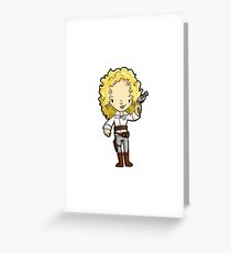 RIVER Greeting Card