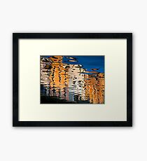 water reflection Framed Print