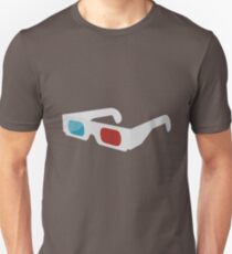 anaglyph stereographic 3D glasses Unisex T-Shirt