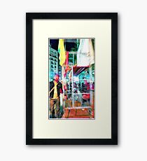 Pro(gress)test(ification), Barcelona, 2009-12-03 Framed Print