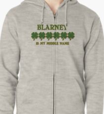 Irish Blarney Zipped Hoodie