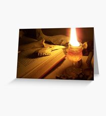 The Wizard's Table 06 Greeting Card