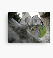 Hever Castle Cemetery Canvas Print