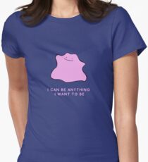 Ditto - I can be anything I want to be Women's Fitted T-Shirt