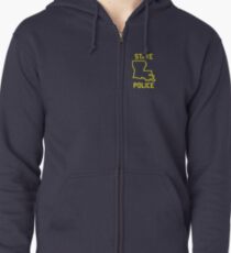 True Detective - Louisiana State Police Zipped Hoodie