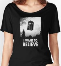 I Want To Believe Women's Relaxed Fit T-Shirt