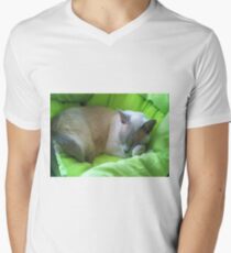 Sleeping Zoe Men's V-Neck T-Shirt