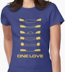 Subaru Impreza - One love Women's Fitted T-Shirt