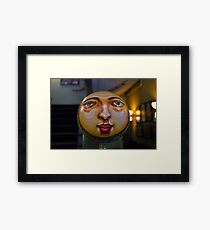 Stairway Finial Framed Print