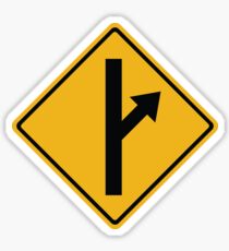 MGTOW Symbol (orange) for Men Going Their Own Way Sticker