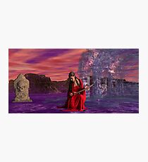 Catphrodite in the Burial Valley of the Red Wind - part 2 Photographic Print