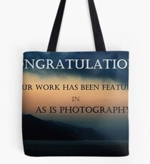 Featured In As Is Photography Tote Bag