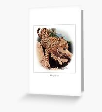 ARABIAN LEOPARD 2 Greeting Card