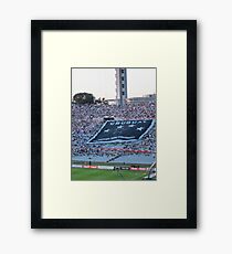 Uruguay- La Historia Debe Continuar Framed Print