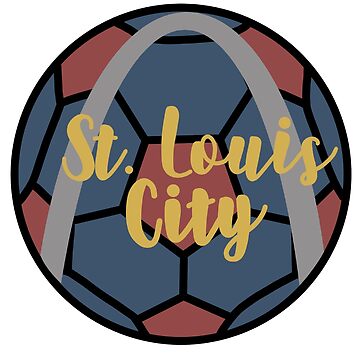 St. Louis Cardinals Blues City Sc 3 teams sports circle logo shirt