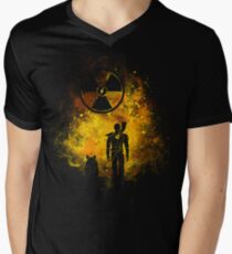 Wasteland Art Men's V-Neck T-Shirt
