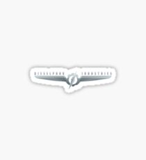 Dieselpunk Industries Metal Logo Sticker
