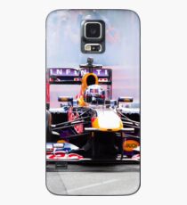 Daniel Ricciardo's F1 lights up the streets of Perth city in his Redbull race car Case/Skin for Samsung Galaxy